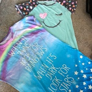 justice sleeping gowns